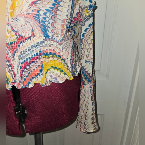 Maeve By Anthropologie Jessa Peasant Blouse - Picture 3 of 10